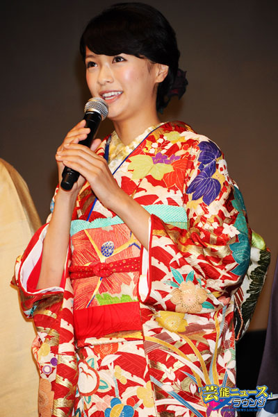 【TIFF25】榮倉奈々、和装で初めての舞台挨拶！野村萬斎は絶賛「久しぶりに日本が世界に誇る映画」