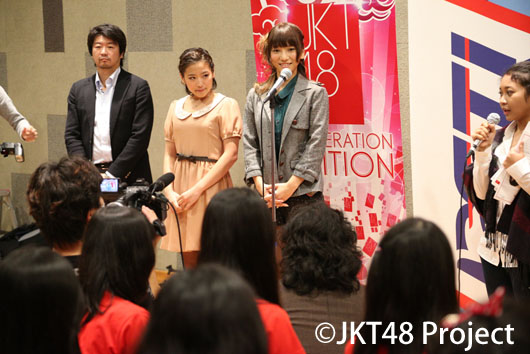 JKT48最終オーディション日本で開催！高城亜樹、仲川遥香歓喜に沸く中メッセージ