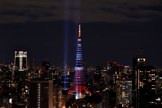 WOWOW投票結果で東京タワーが緑色に！アヤパン＆ナカミー「生放送は刺激的」