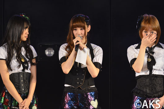 AKB48現チームB最終公演で2枚看板が涙！ゆきりんソロライブDVD発売！