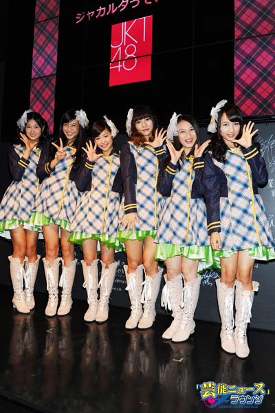 JKT48仲川遥香 “古巣”に決別！「AKBを超すアイドルに」高城、アヤナ、メロディー、レナ、シャニアの6人で宣戦布告！