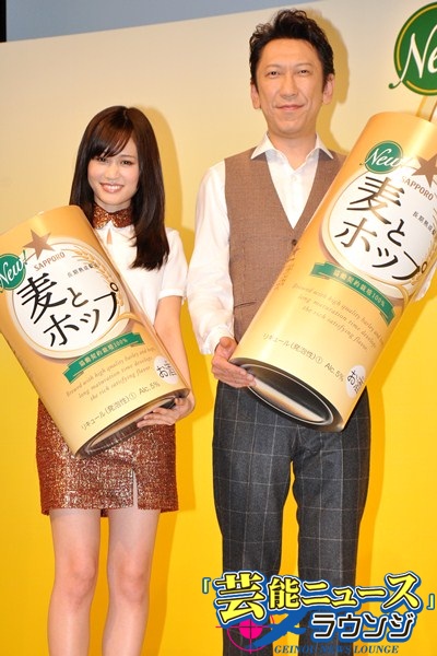 前田敦子 AKB48卒業発表・板野の質問に…布袋寅泰『サッポロ 麦とホップ』の味は「最高！」