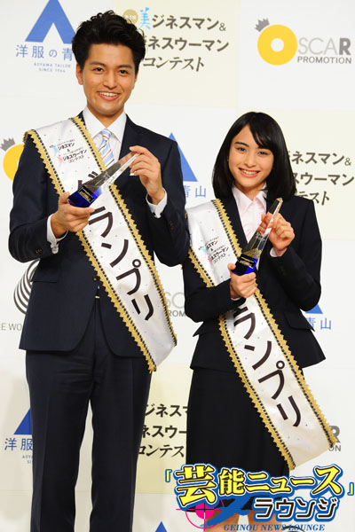 グランプリの長濱さん（左）と菊田さん（右）