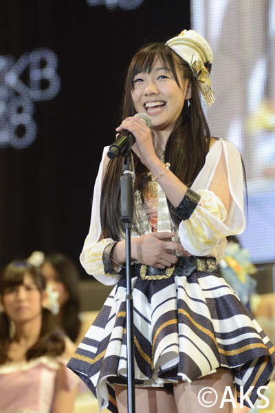 【AKB48第5回選抜総選挙・コメント全文】選抜入り16位・須田亜香里「みなさんの瞳の中のセンター」