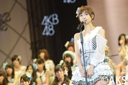 【AKB48第5回選抜総選挙・スピーチ全文】5位・篠田麻里子 AKB48完全燃焼で卒業発表
