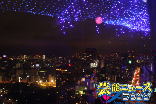 Mei 東京タワー風物詩2万8000個LED“天の川”点灯！願い事は達筆でしたためる