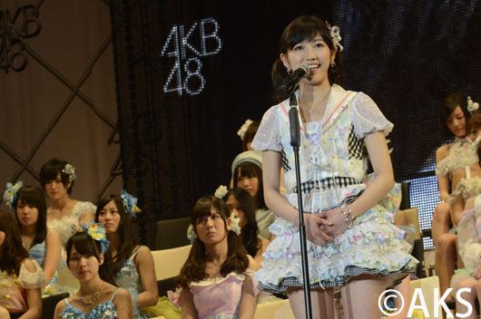 【AKB48第5回選抜総選挙・スピーチ全文】3位まゆゆ「順位は正直すごく悔しい」
