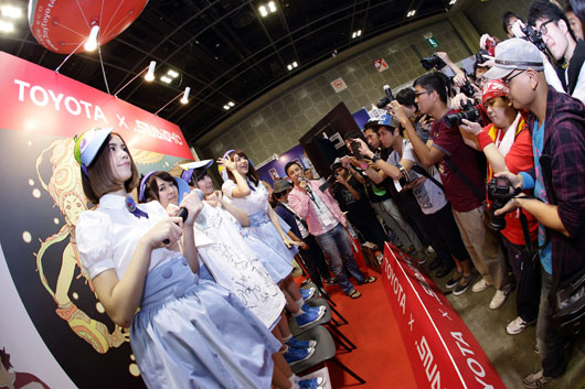 トヨタ シンガポールAFA2013へPESブース出店で盛況見せる
