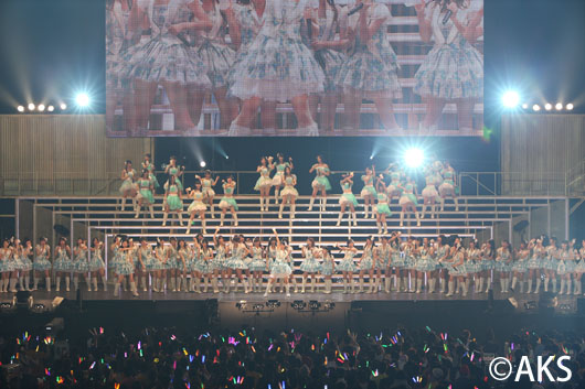 SKE48横浜アリーナ公演に1万2000人！だ～す～＆つ～ま～無理矢理パフォーマンスに満足げ