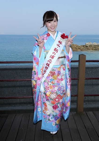 AKB48岩佐美咲 鞆の浦でオリコン1位御礼イベント開催！「第2の故郷です」
