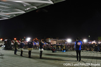 ガルパン 海楽フェスタ前夜祭でファン寄付の「あんこう花火」！本番は悪天候でも5万人集結