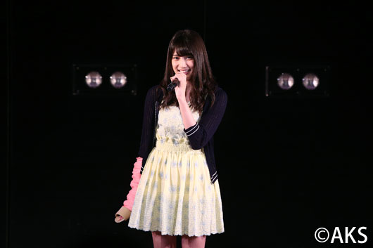 入山杏奈 握手会襲撃事件以降AKB48劇場公演前にごあいさつ！ファンの声が心の支えに