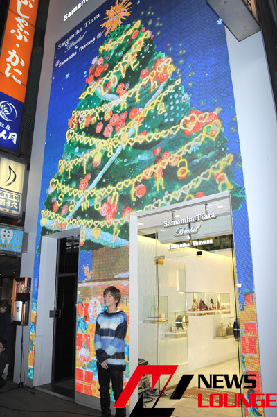 三代目JSB岩田剛典に銀座大混乱で10分でイベント終了！LEDツリーに「新名所になるんじゃ」