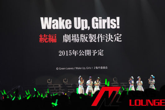 アニメ「Wake Up, Girls！」続編2015年に劇場公開を発表！幕張メッセも大歓声に