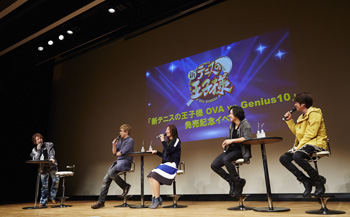「新テニスの王子様 OVA vs Genius10」イベントが“ワンダーキャッスル”祭り！爆笑トークショーに