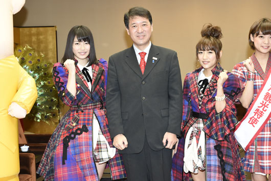 AKB48高橋みなみら新潟県を表敬訪問！NGT48は「肌の白い綺麗な子が集まってくれるのかな」