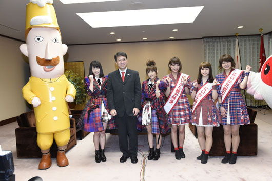 AKB48高橋みなみら新潟県を表敬訪問！NGT48は「肌の白い綺麗な子が集まってくれるのかな」