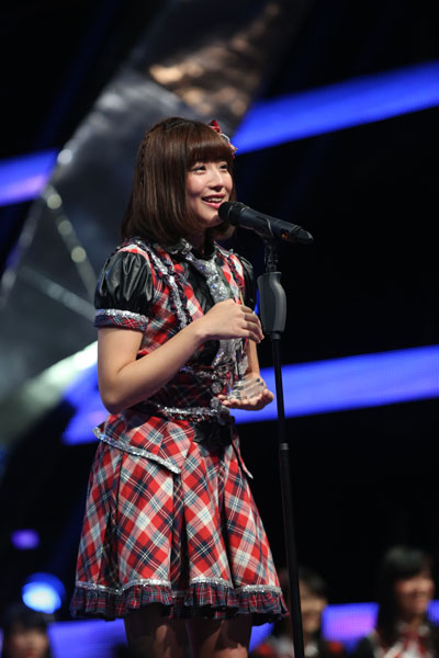 近野莉菜JKT48選抜総選挙18位にインドネシア語で涙のスピーチ！メンバーも涙