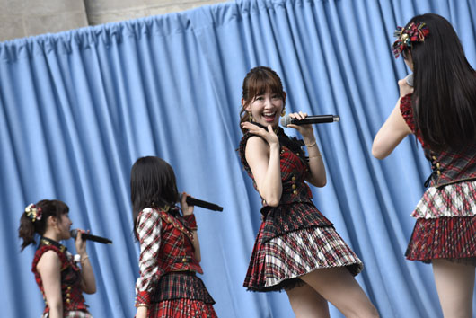 AKB48こじはるら6人NY開催のJAPAN DAYステージに登場！「初心にも戻れました」
