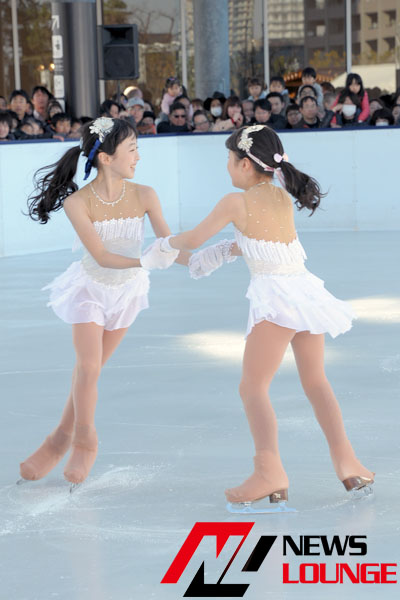 本田望結、妹の紗来と東京スカイツリーの下で初滑り！「お姉ちゃん（真凛）は憧れで目標の選手」