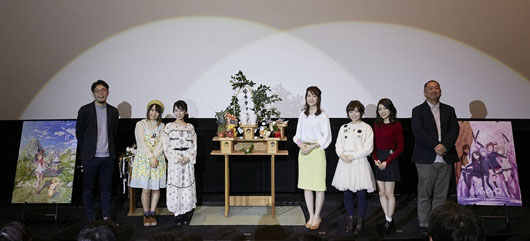 劇場アニメ「ポッピンQ」瀬戸麻沙美、小澤亜李らが開運祈願イベント！それぞれが語った見どころとは？