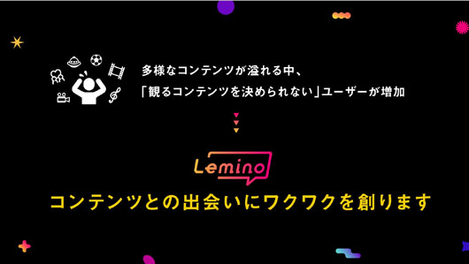 ドコモ、「dTV」から新たな映像配信メディア「Lemino」へ