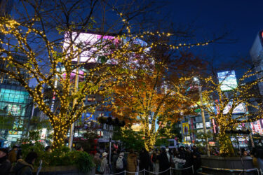 【渋谷】ハチ公広場・Shibuya Sakura Stage点灯セレモニー！武田玲奈「人生初めての点灯式でとてもワクワクします！」