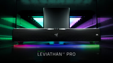 世界初*のヘッドトラッキングAI機能搭載のサウンドバー「Razer Leviathan V2 Pro」他、計3製品を1月29日(月)より予約開始