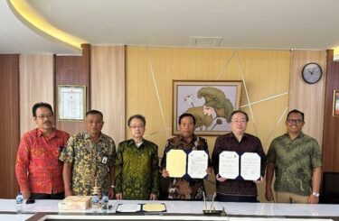 四天王寺大学、インドネシアのデンパサール・マハサラスワティ大学と交流協定を締結