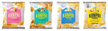 「KANPAI POTATO 翠ジンソーダ専用」発売！サントリーの人気ドリンクと相性抜群のポテトチップス