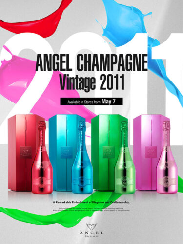 『ANGEL CHAMPAGNE Vintage2011』発売決定！– 革新的なシャンパンブランドが新作を披露