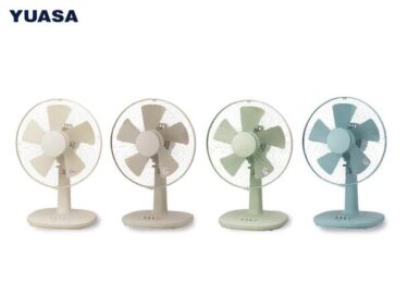 ユアサプライムス株式会社、くすみカラーのロータイプ扇風機「ミニリビング扇」を新発売