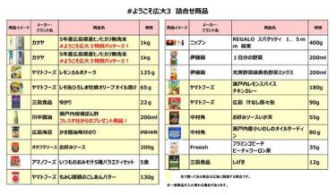 広島大学新入生支援、地元スーパー「フレスタ」が食材提供で参画