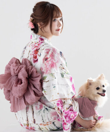 絵画のように美しい新色浴衣「EMU-咲む-」2024年6月発売！オシャレな家族リンクも可能に