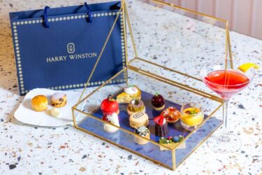 豪華なニューヨーク体験を味わえる「HARRY WINSTON’s New York」アフタヌーンティー、W大阪とのコラボレーションで開催