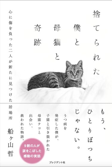 感動の実話「捨てられた僕と母猫と奇跡」印税全額寄付のお知らせー船ヶ山哲