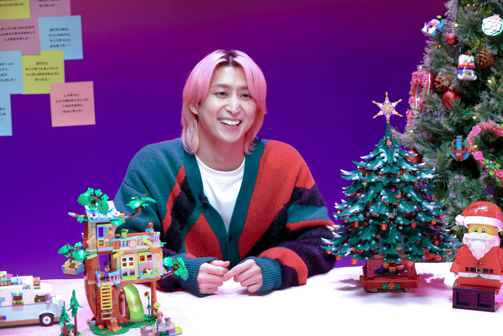 Snow Man・佐久間大介「レゴクリエイティブフレンド」へ就任！初めて組み立てるレゴフレンズに思わず「姪っ子に…」