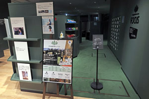 呼吸するクッションや短時間で深い休息体験を提供するアイマスクなど、“がんばらない時間”を提案する「ちょっと、ひといき展」