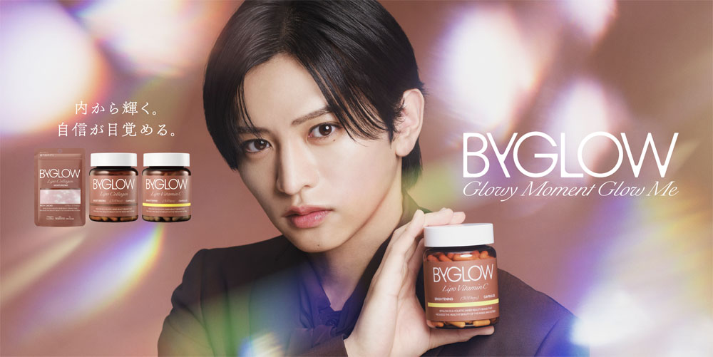 timelesz猪俣周杜、初の単独ブランドアンバサダー!日韓共同開発の発酵美容サプリ。素肌が引き立つ大人な表情の新ビジュ