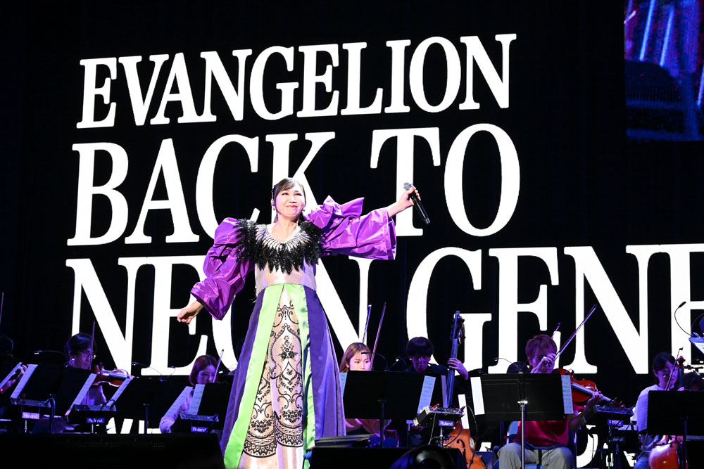 【エヴァフェスDAY1】鷺巣詩郎率いるフルオーケストラ×高橋洋子・林原めぐみ 魂の歌唱！エヴァフェス限定特別興行アニメ上映