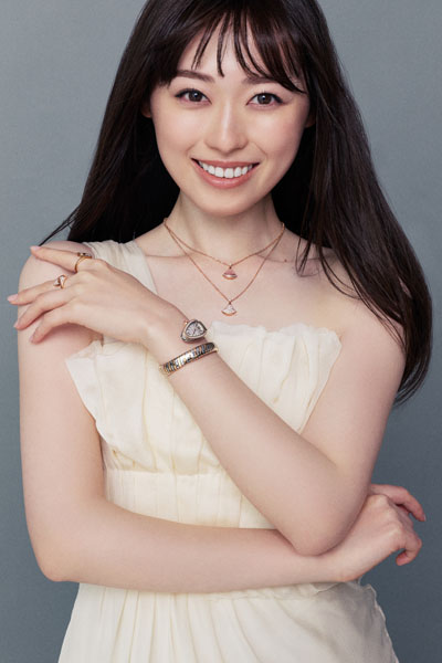 福原遥 ブルガリのアンバサダーに就任!「ブルガリのジュエリーのように、幸せ感をもたらすことのできる、内なる魅力をたずさえ…」