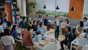 吉岡里帆、チョコレート効果は仕事中の“おやつ”ではなく“必需品”であることを社員に力説!この春挑戦したい事は…