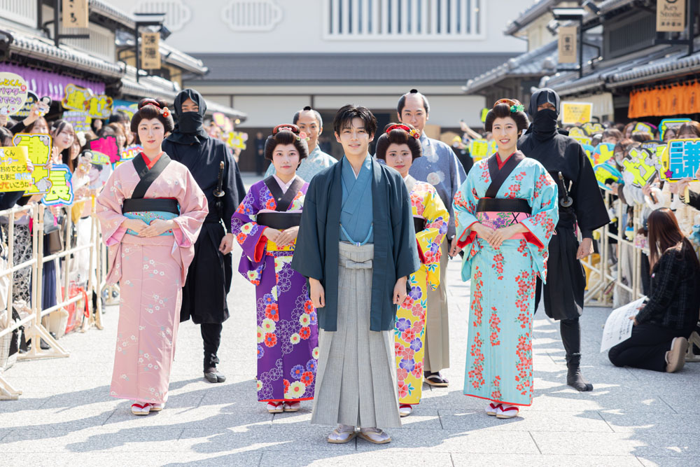 なにわ男子・長尾謙杜、太秦サポーター就任「若い世代から時代劇を盛り上げて…」!”江戸時代の京”の町並みを着物姿で練り歩き
