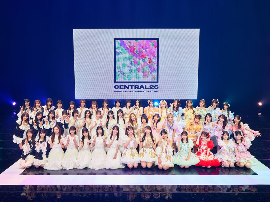 CENTRAL MUSIC & ENTERTAINMENT 2026開幕！日本を代表するガールズ・アイドルグループがKアリーナで競演