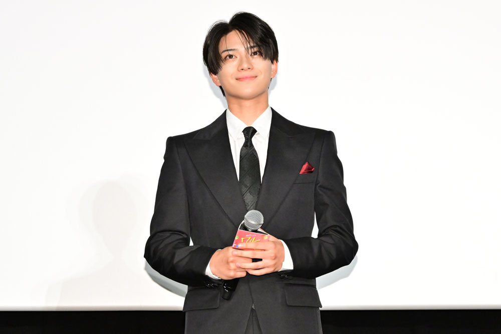 なにわ男子・高橋恭平、主演映画舞台挨拶「ひとりじめしたいもの」は「いわせようじ」!その理由に会場大熱狂