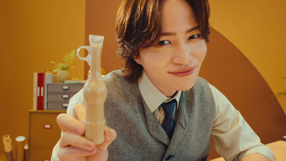 timelesz菊池風磨 「パピコ」で“気分をきりかえる一日”を一人芝居で表現!アドリブやハプニングも本編に…