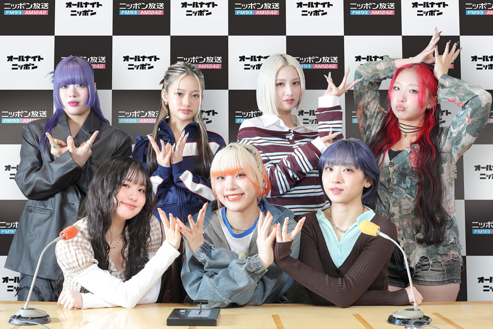 HANA 『HANAのオールナイトニッポンX(クロス)』の8月7日放送にILLITがゲスト出演！楽曲の話から日常の些細な話も…