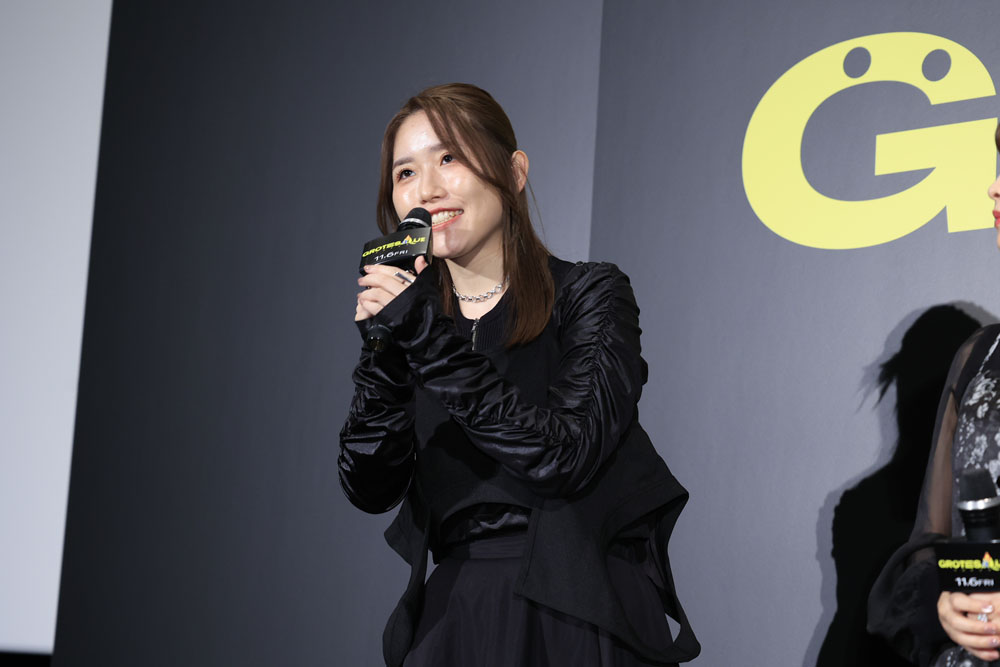 乃木坂46井上和、中西アルノ、一ノ瀬美空、冨里奈央、映画『GROTESQQQUE-グロテスク-』完成披露上映会舞台挨拶【詳報】