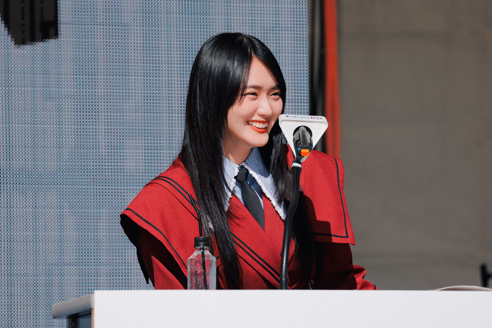 櫻坂46・松田里奈、潮紗理奈のラジオ公開生放送に山﨑天とゲスト出演!ファンと初ソロ曲を聴き涙「卒業を実感しちゃいました」